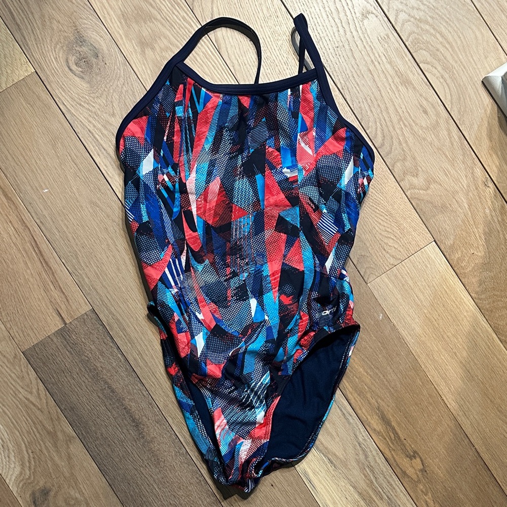 Vibrant Abstract One Piece Swimsuit